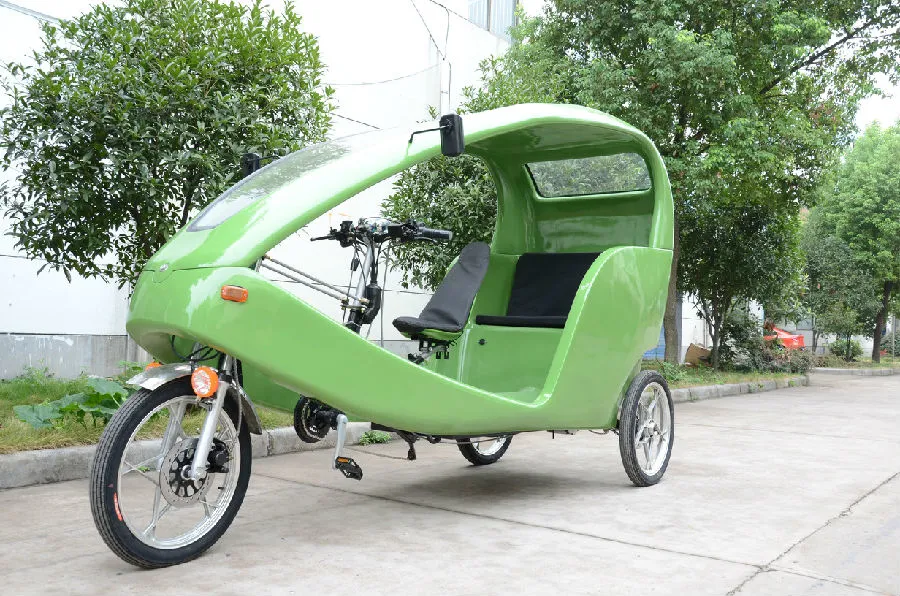 Jobo Touring Tricycle Rickshaw for Passenger, Electric Pedicab, Advertising Velo Taxi